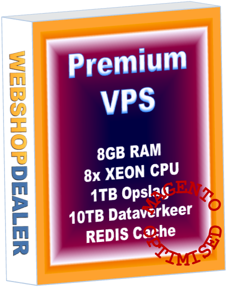 Premium VPS server 8GB Magento Optimised
