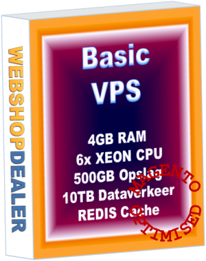 Basic VPS server 4GB Magento Optimised